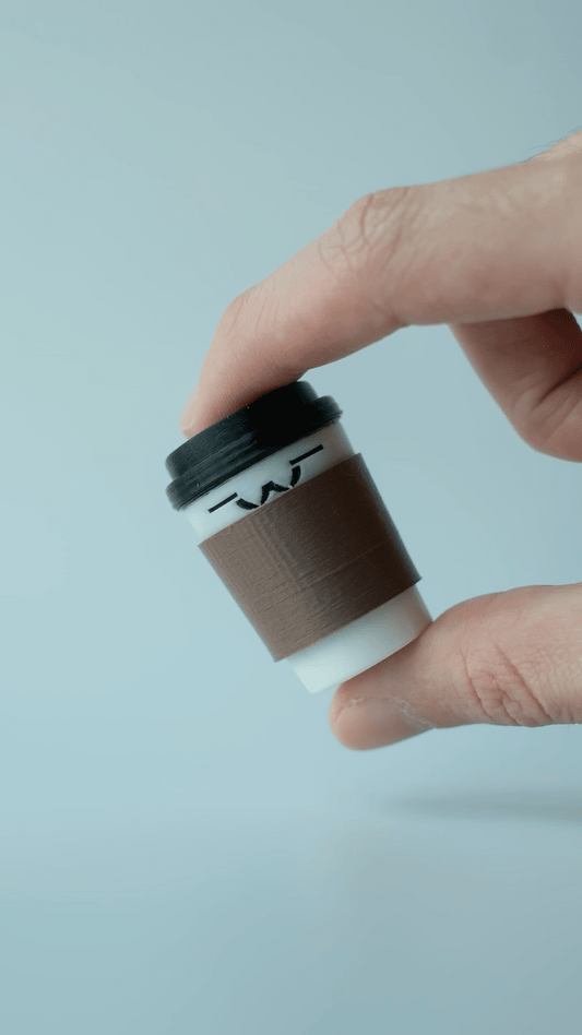 ☕ Klikki Coffee Cup Keychain